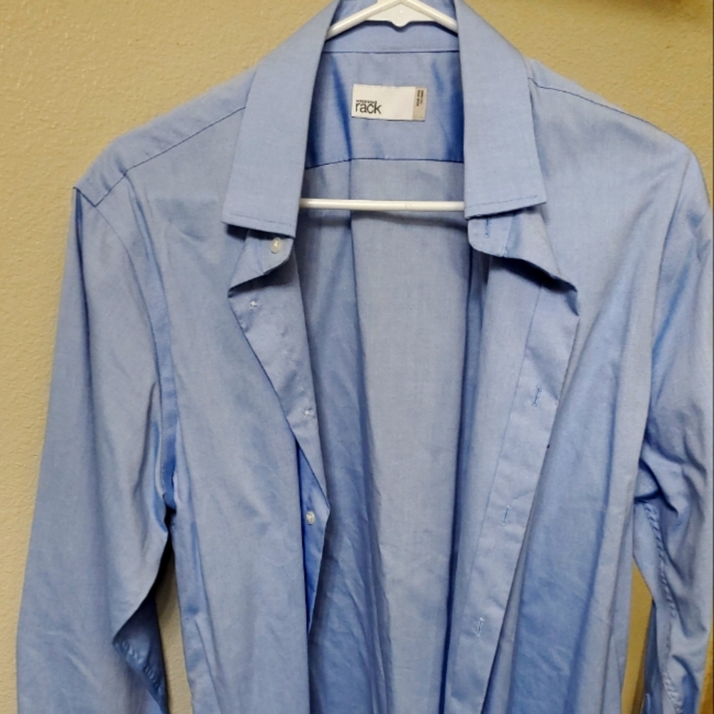 Nordstrom Rack blue dress shirt